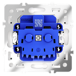 Розетка встраиваемая с заземлением 16А, (белый глянцевый) Voltum S70 VLS040101