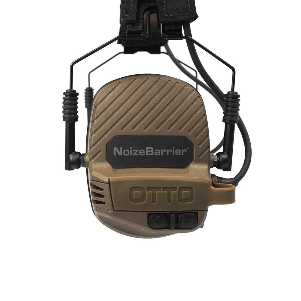 Тактическая коммуникационная гарнитура Otto V4 Noizebarrier Range Flat Dark Earth
