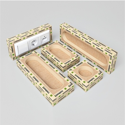 Звукоизоляционный подрозетник 1-секционный SoundGuard P-BOX П-БОКС 1
