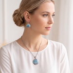 Серьги Fiore Luna AE01319-15 BL/S