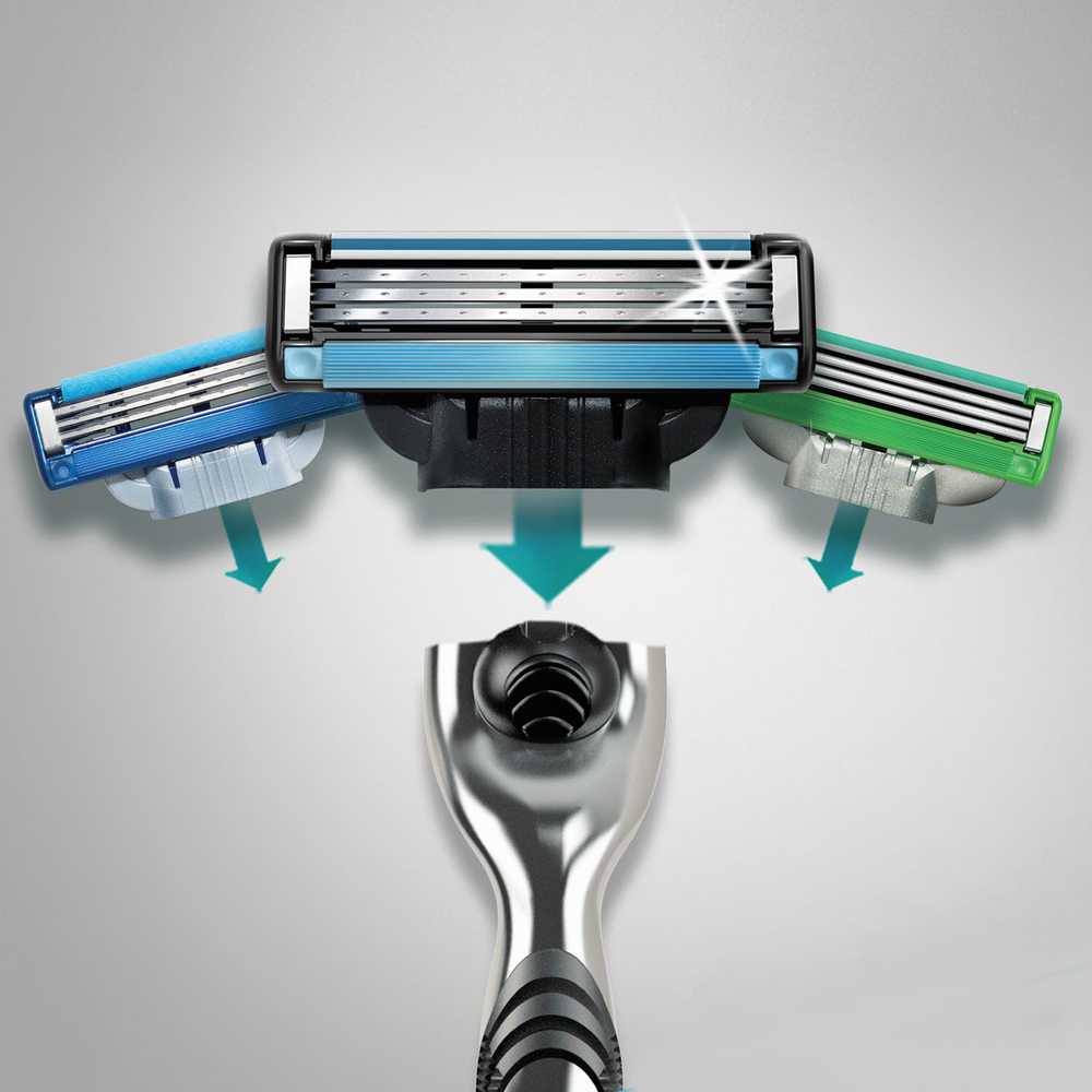 Gillette MACH-3 Станок д/бритья с 1касс. + Гель д/бр Экстракомфорт 75мл