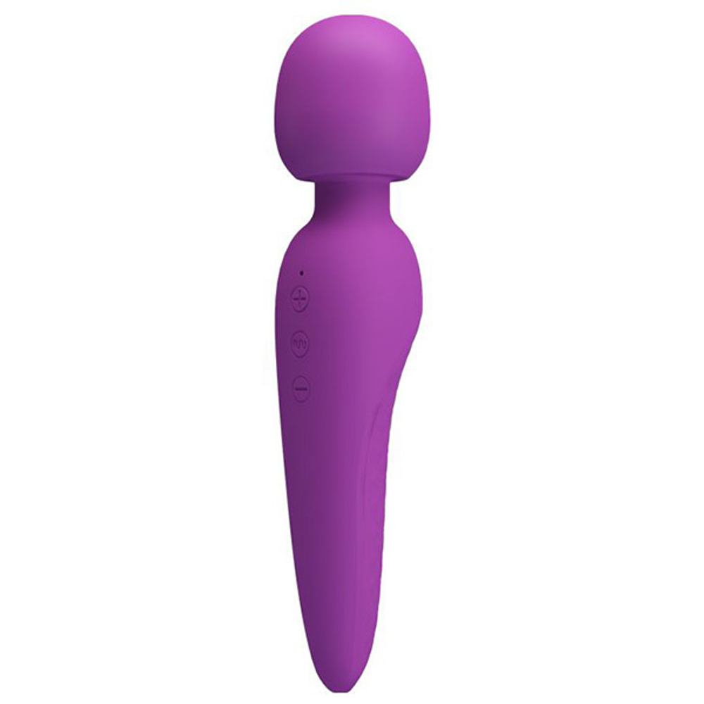 Лиловый wand-вибратор 21,5см Pretty Love Meredith BI-014668