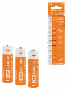 Элемент питания (Батарейка-пальчиковая) LR6 AA Alkaline 1,5V SC-10 TDM SQ1702-0058