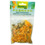 BAMBINI PETS Лакомство для грызунов и кроликов «Цветки календулы», 0,01 кг