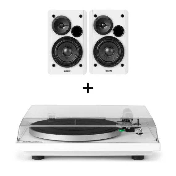 Premiera DELTA White + Edifier R1280T White