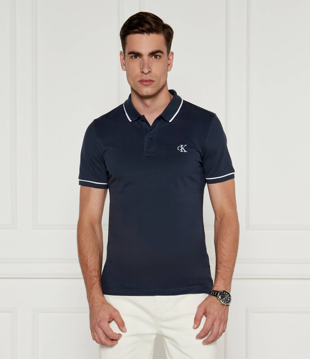 Поло CALVIN KLEIN JEANS - темно-синий(J30J315603)