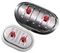 Лючок CAD 400х300/D500 мм (Red) для круглых воздуховодов, ревизионный накладной