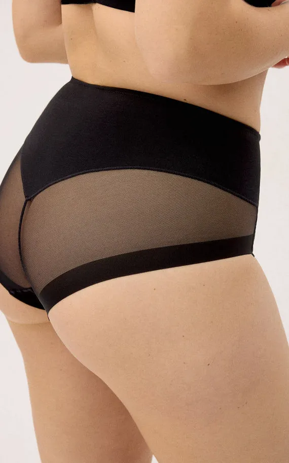 19091 High waist Трусы высокие