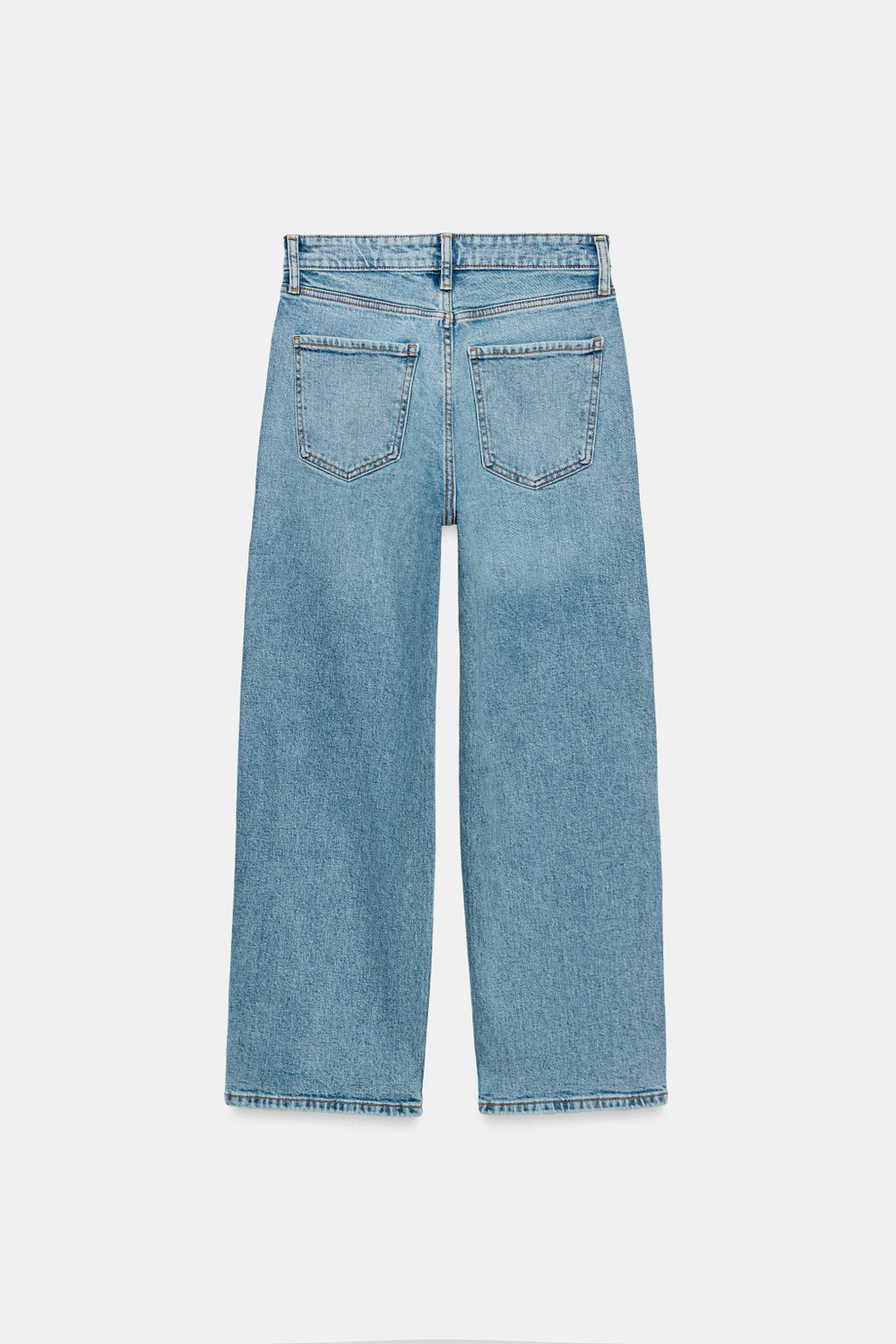 ДЖИНСЫ Z1975 STRAIGHT С ВЫСОКОЙ ПОСАДКОЙ — ZARA
