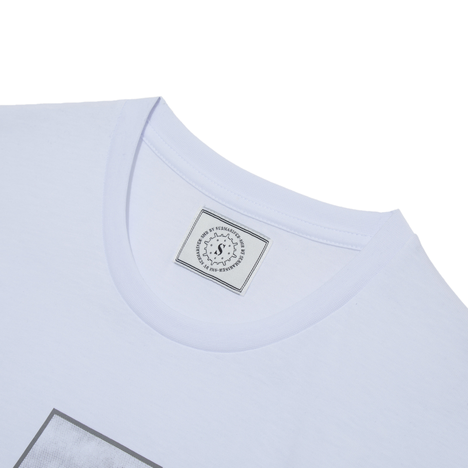 Nigative Mine Foto TSHRT White