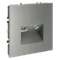 Розетка телевизионная TV+RJ45 кат. 6 Voltum S70 Сталь VLS060705