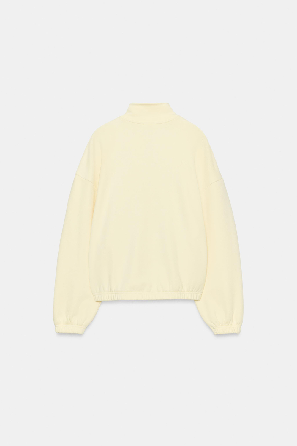 ТОЛСТОВКА С МЕТАЛЛИЧЕСКОЙ МОЛНИЕЙ — ZARA