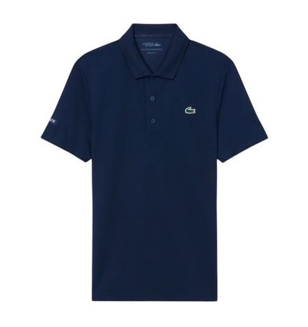 Теннисное поло Lacoste Tennis x Novak Djokovic - navy blue