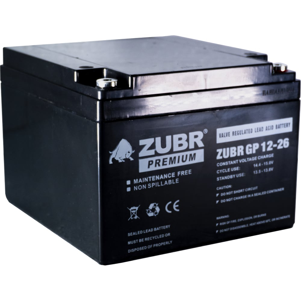 ZUBR GP12-26 12V26Ah