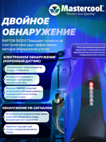 Электронный течеискатель RAPTOR 56200 для поиска утечки хладагента с УФ-подсветкой в кейсе
