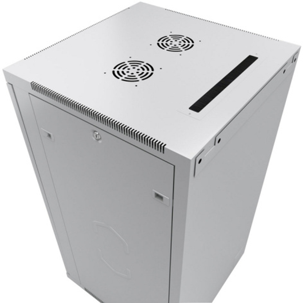 Шкаф настенный 19", 22U Cabeus SH-05F-22U60/60-R