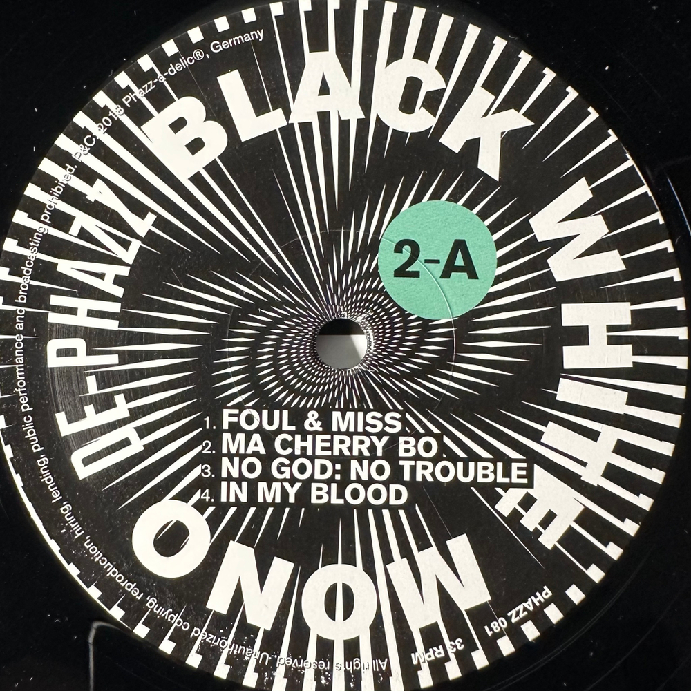 De-Phazz ‎– Black White Mono 2LP (Германия 2018г.)