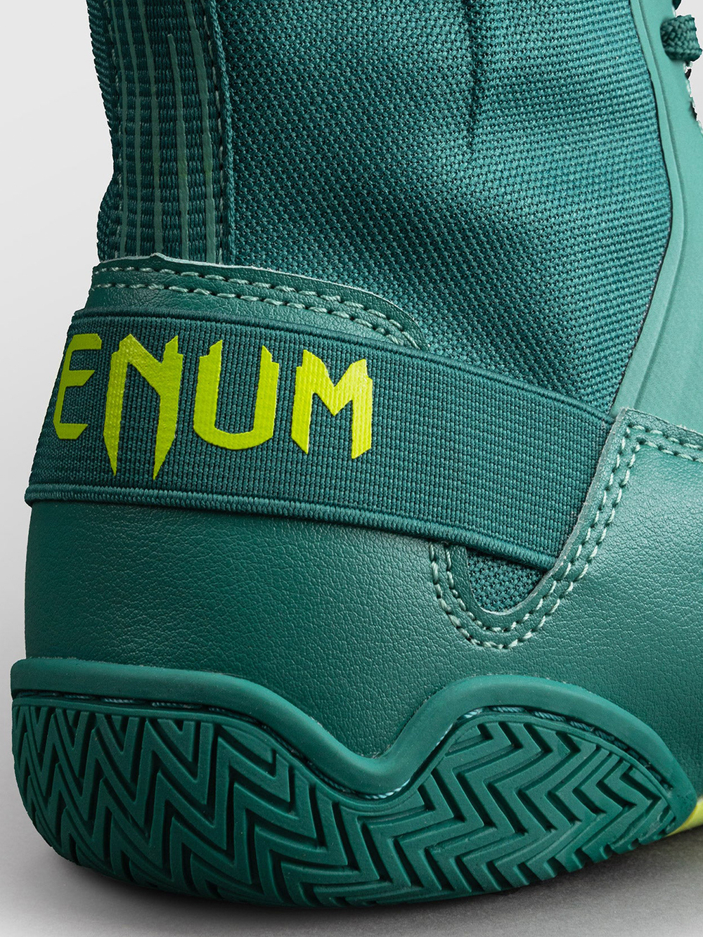 Боксерки Venum Elite Neo Green/Neon Yellow