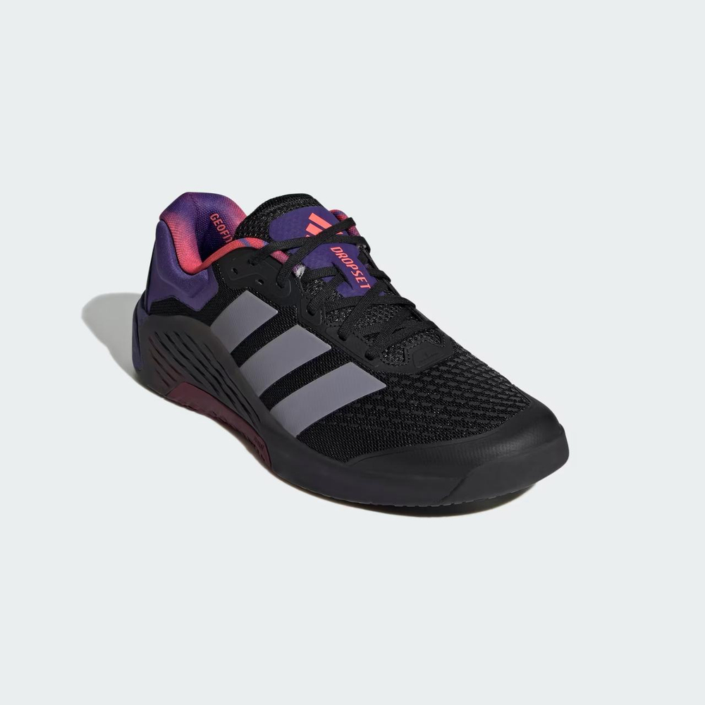 Кроссовки adidas Dropset 4 (Черно-Фиолетовые)