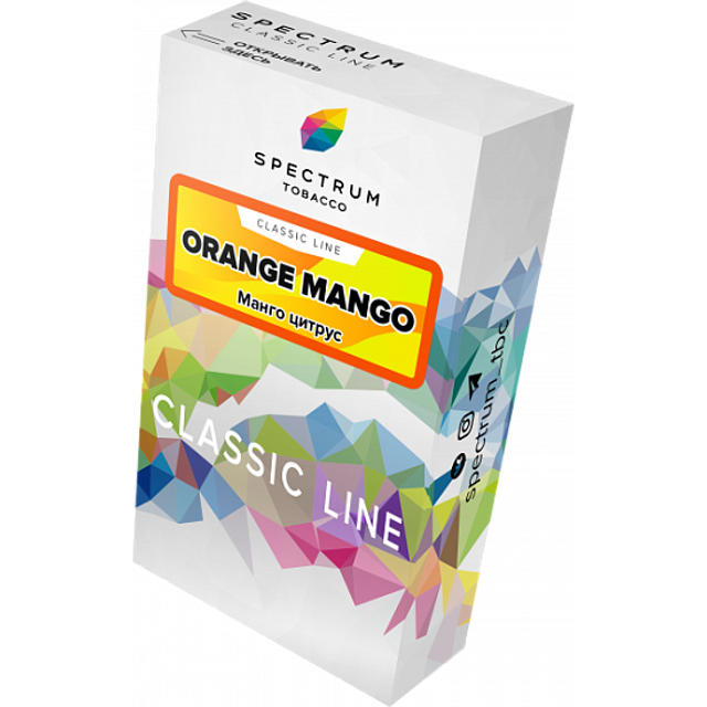 Табак Spectrum Classic Line - Orange Mango 40 г