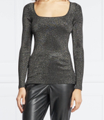 блузка lurex Calvin Klein - черный(K20K203414)