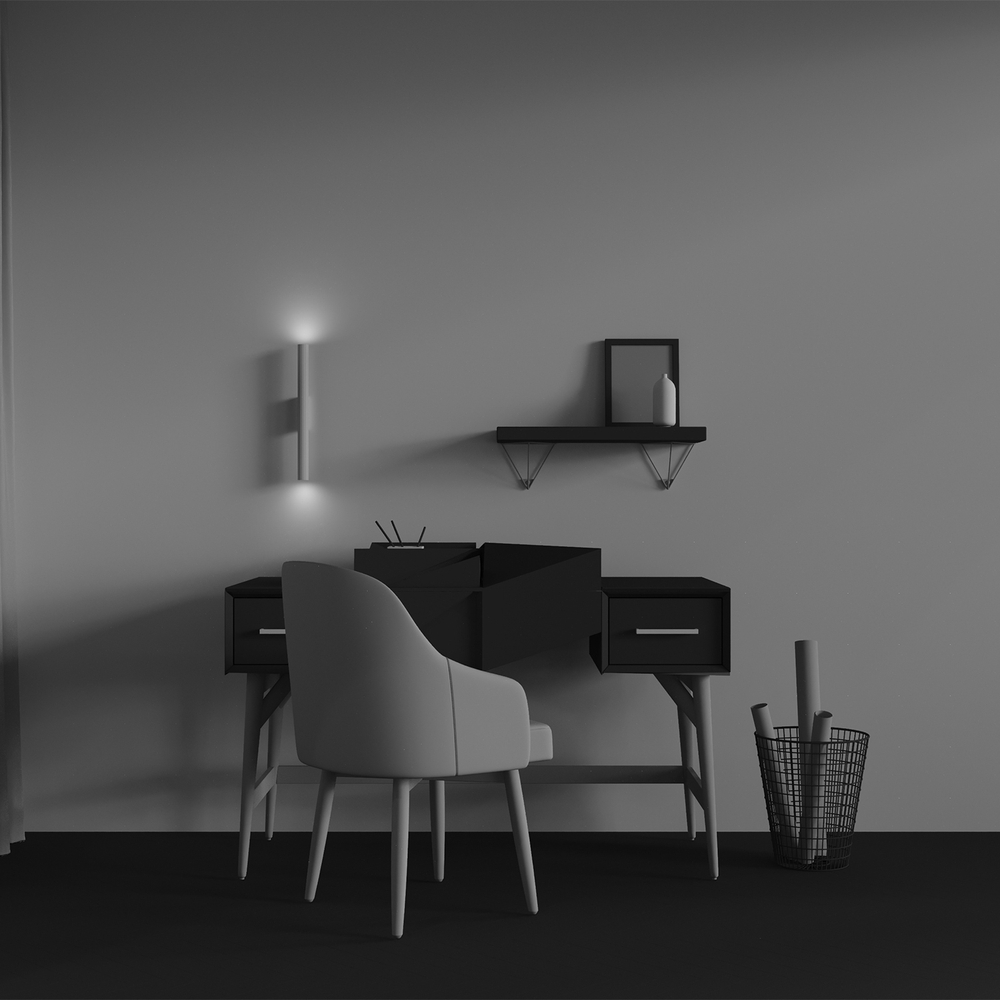Настенный светодиодный светильник Maytoni Calipso C082WL-12W2.7K-W
