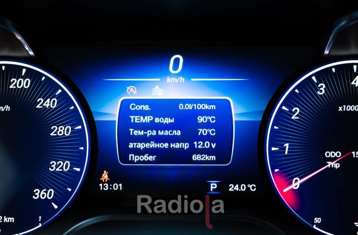Электронная панель приборов Mercedes-Benz ML/GL/G/GLE/GLS-класса 2012-2019 - RDL-1361 с LCD / ЖК 12.3" экраном QLED