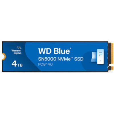 SSD WESTERN DIGITAL WD Blue, 4 ТБ, M.2, PCIe, WDBS3F0040BNC-WRSN