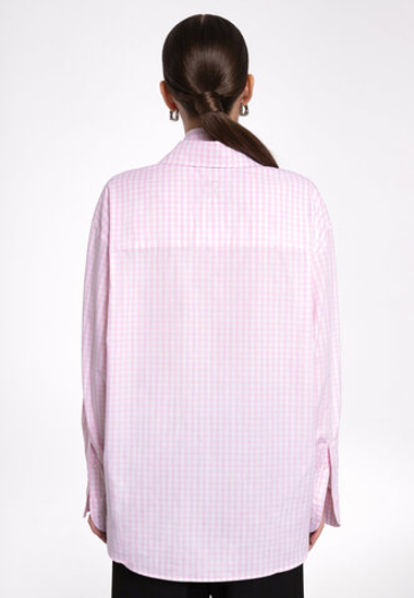 «Evi’s shirt» Базовая рубашка из плотного хлопка с галстуком.