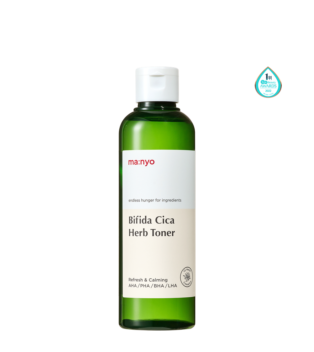 Успокаивающий тонер для чувствительной кожи Manyo Bifida Cica Herb Toner 210 мл.