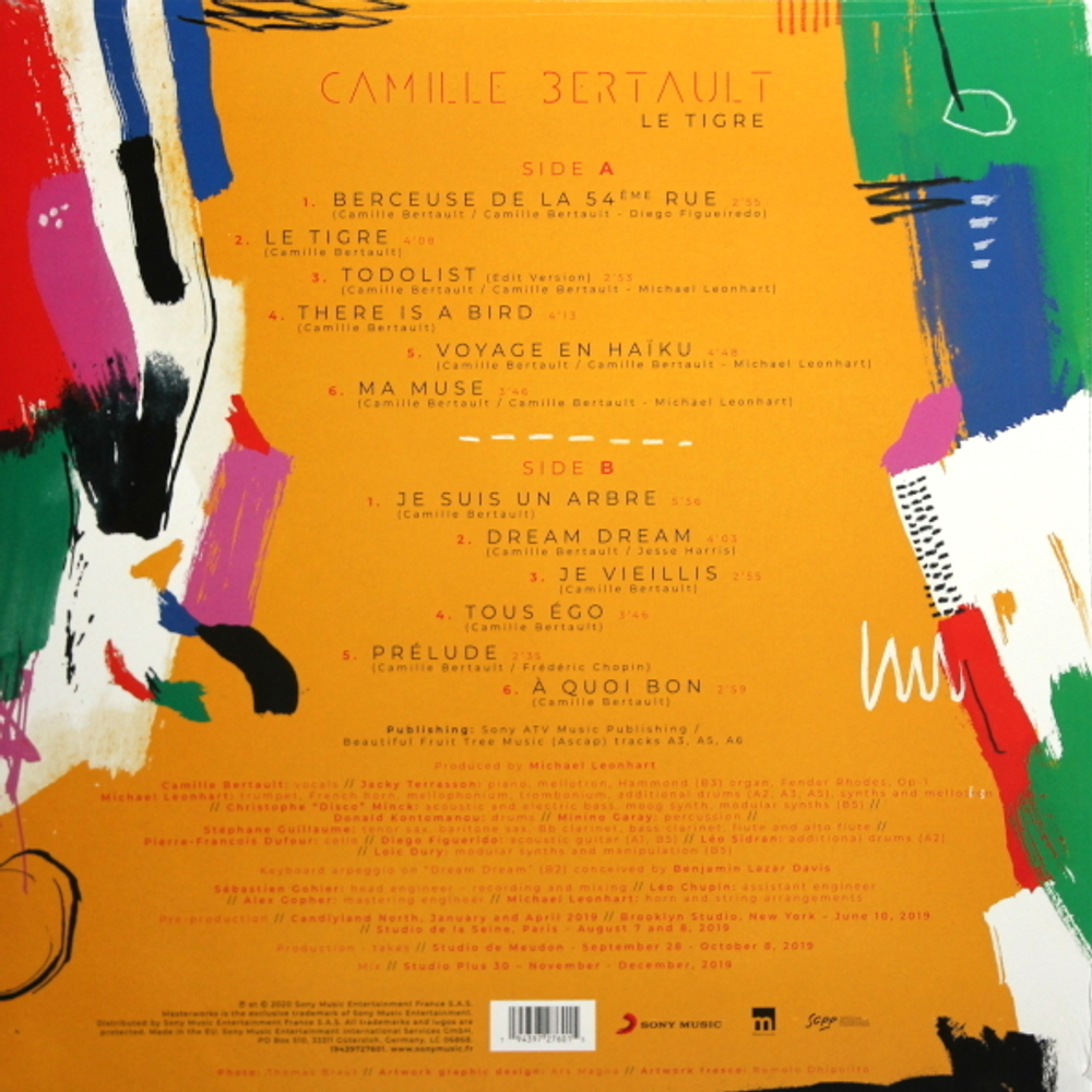 Camille Bertault / Le Tigre (LP)