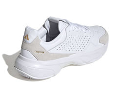 Мужские кроссовки теннисные Adidas CourtJam Control 3 Premium - cloud white/cloud white