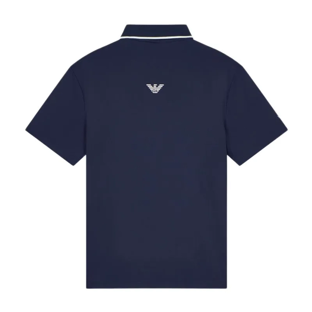 Мужское теннисное поло EA7 Man Jersey - armani blue