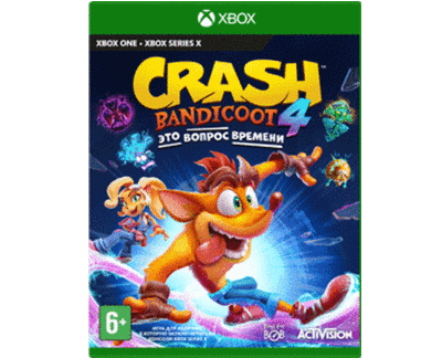 Crash Bandicoot 4 Это Вопрос Времени (Xbox) Б/У