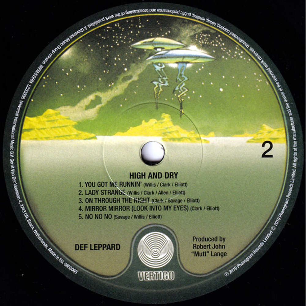 Def Leppard / High 'N' Dry (LP)