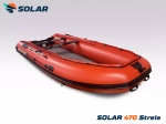 Лодка надувная моторная solar-470 strela jet tunnel