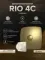 Вентилятор накладной RIO D100 обр.клапан шампань DICITI