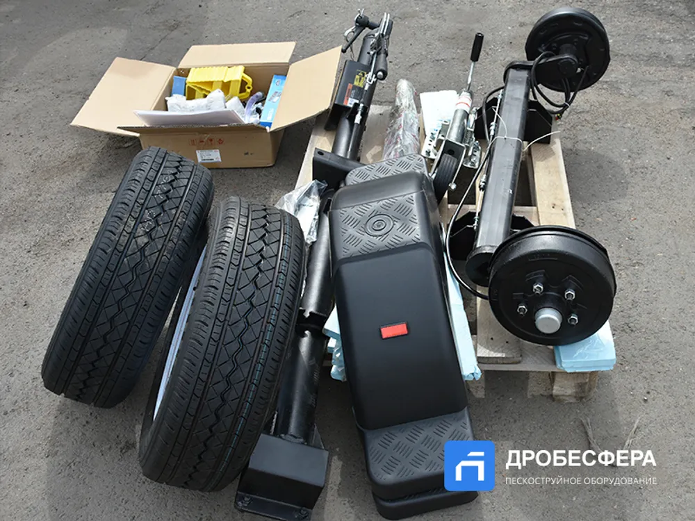 Дизельный винтовой компрессор MB190D + АС MasterBlast передвижной