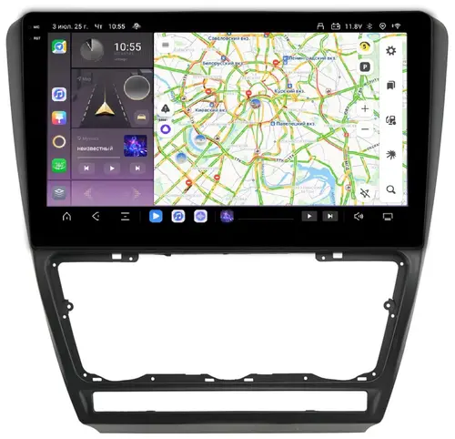 Магнитола для Skoda Octavia A5 2004-2013 - Kuberg OL-1920 QLed+2K, Android 13, Быстрейшая, CarPlay, 4G SIM-слот
