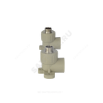 Планка монтажная PP-R серая Дн 25х1/2" НР под смеситель с водорозетками VALFEX 10124220Г