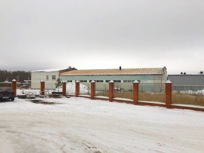 Завершен монтаж стропильной конструкции