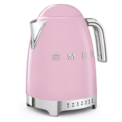 Чайник с регулируемой температурой 1.7л Smeg Стиль 50-х годов 3D розовый
