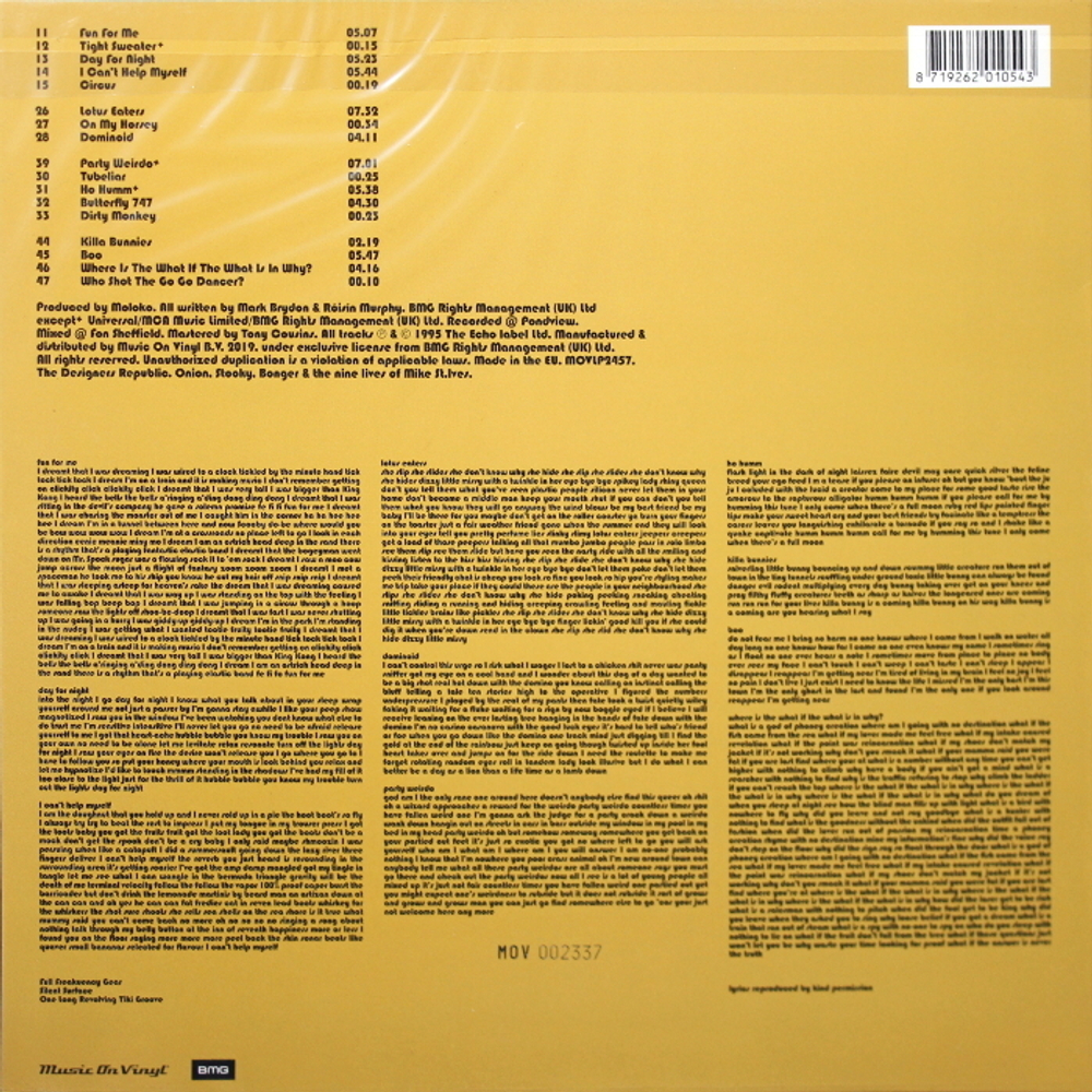 Moloko / Do You Like My Tight Sweater? (Coloured Vinyl)(2LP)