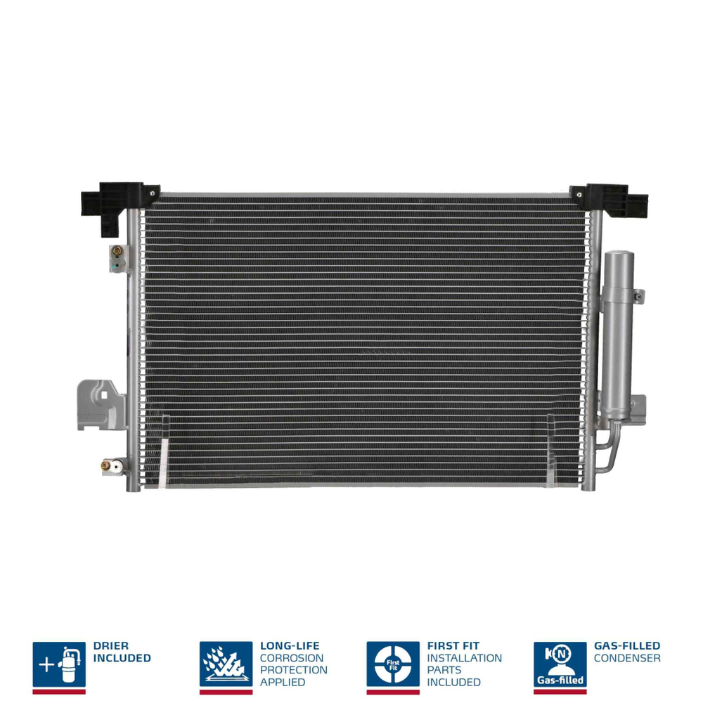NISSENS - 940029-NIS - Condenser, air conditioning - Povrat artikla narucenog iz Njemacke nije moguc.