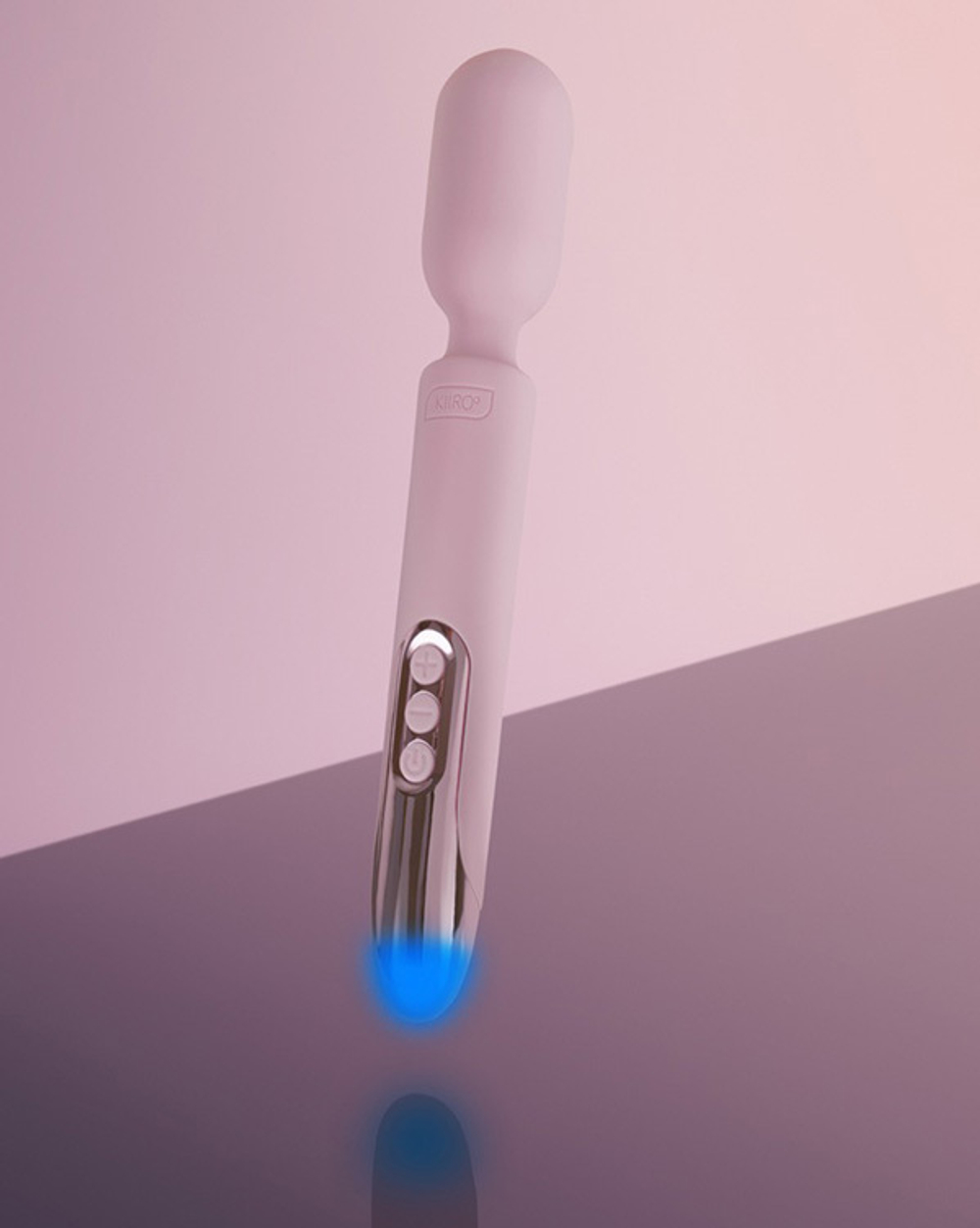 Интерактивный розовый вибратор 24,1см Kiiroo ProWand Vibrator Pink