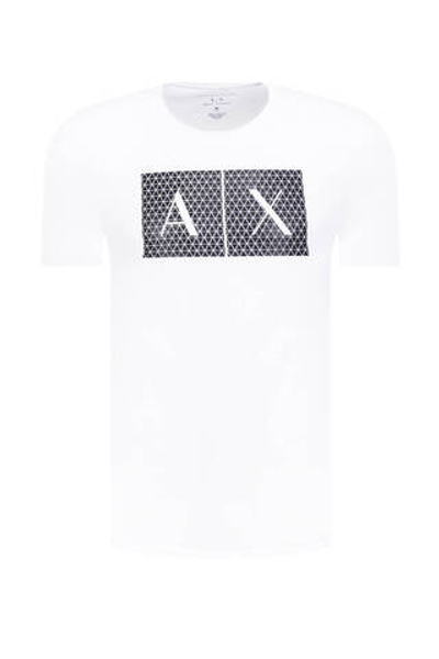 футболка Armani Exchange - белый(8NZTCK Z8H4Z)