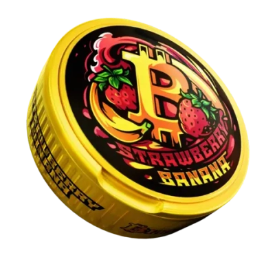 BITCOIN STRAWBERRY BANANA (200 МГ) - КЛУБНИКА, БАНАН