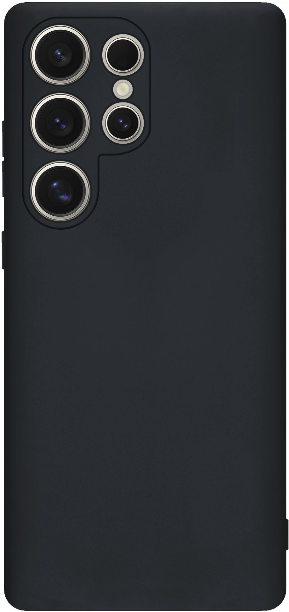 Мягкий Soft Touch чехол из силикона для SAMSUNG GALAXY S24 ULTRA с бархатной подкладкой