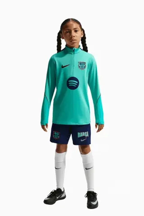 Кофта Nike FC Barcelona 26/27 Strike Junior - бирюзовый