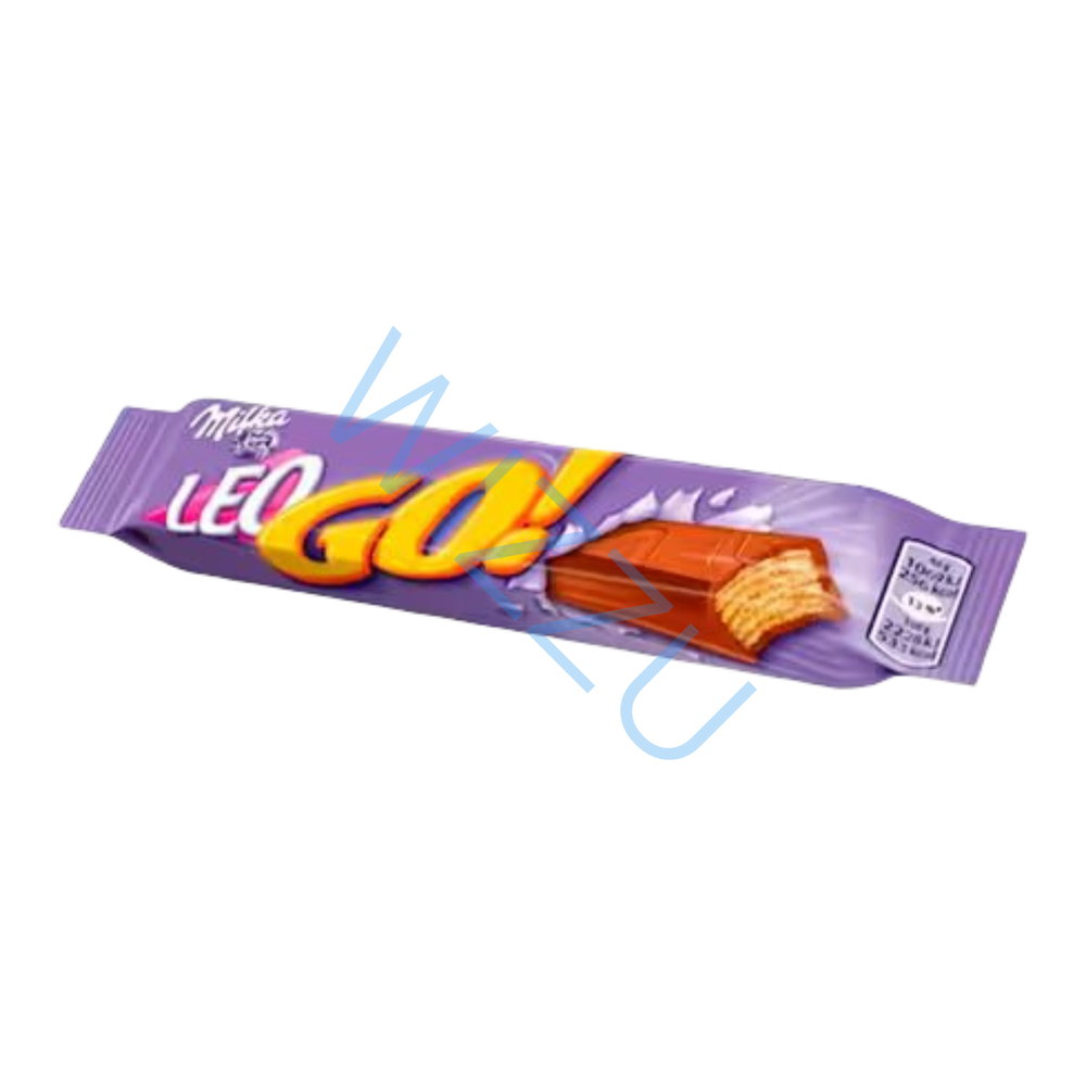 Вафли Milka Leo Go шоколадные, 48 г